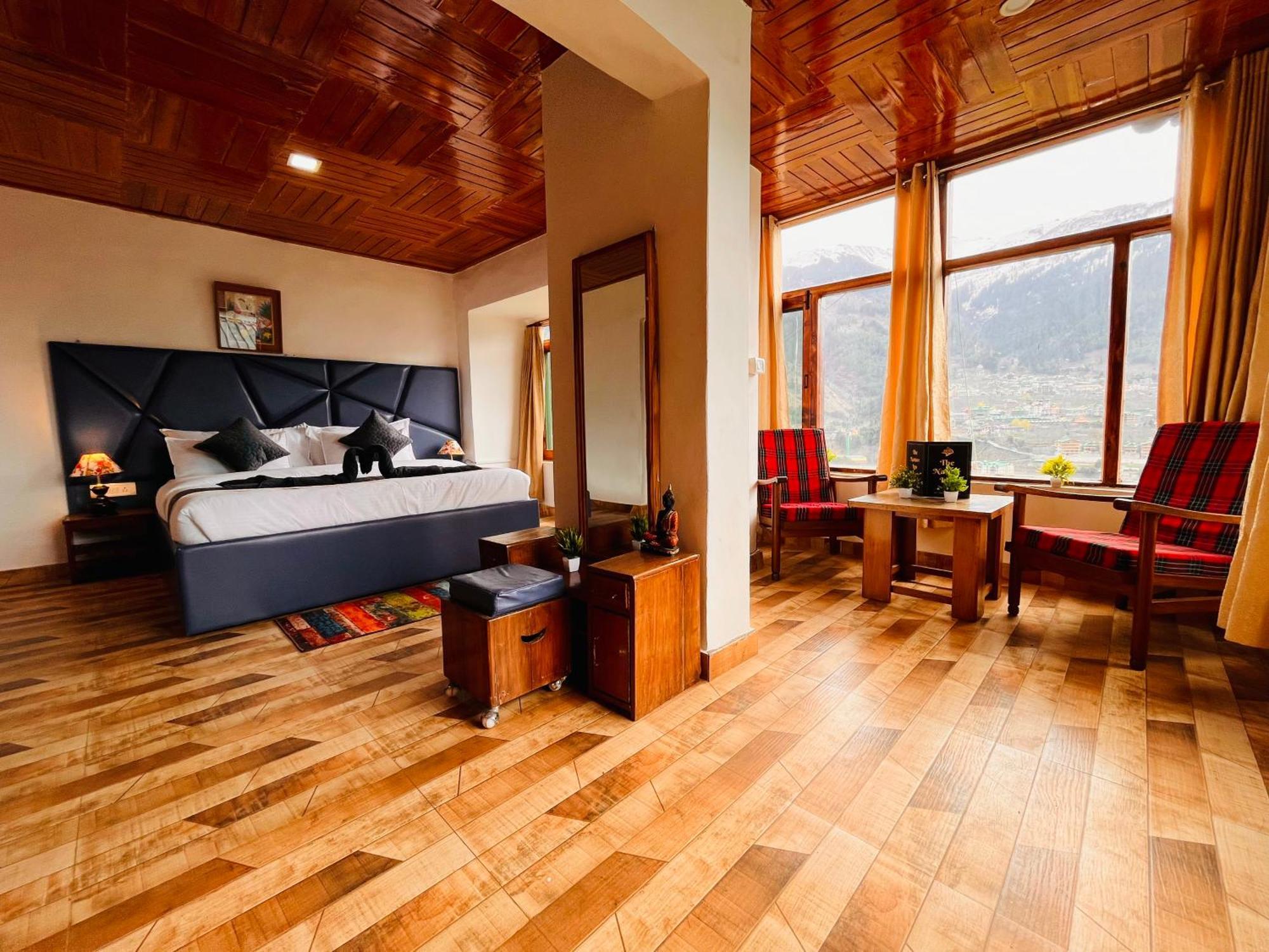 Himalayan Nomad Cottage, Manali ! All 2 Bedroom Independent Cottages ! Personal Lawn Every Cottage ! Parking ! Scenic Mountains View ! Spacious Rooms ! ภายนอก รูปภาพ